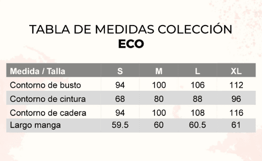 Tabla de Tallas de Ropa